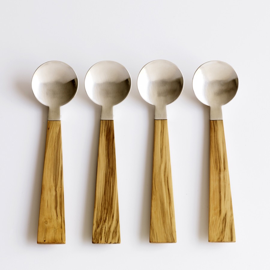 Artwork titled “Silver Spoons” by artist/maker Nic Webb.